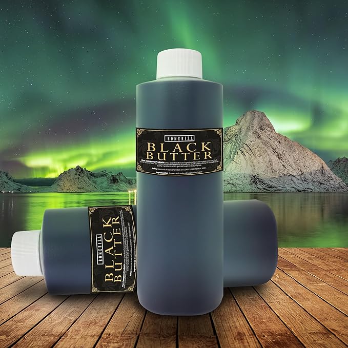 Perfume Black Butter Body Oil Scented Fragrance - Black Butter Oil Fragrance for Men - Body Long Lasting Perfume Oil - Uncut Scented Body Oil - 2 Oz (Pack of 1)