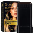 Temporary Hair Dye Comb for Gray Hair Coverage, Disposable Hair Color Stick with Precision Brush, Advanced Non-Irritating & Smudge-Proof Formula, Quick Root & Sideburn Touch-Up (dark brown)