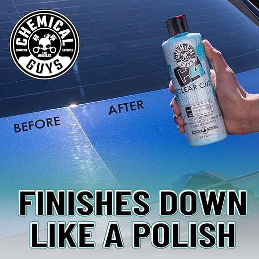Chemical Guys, C4 Clear Cut Correction Compound for Paint Defects, 16 oz
