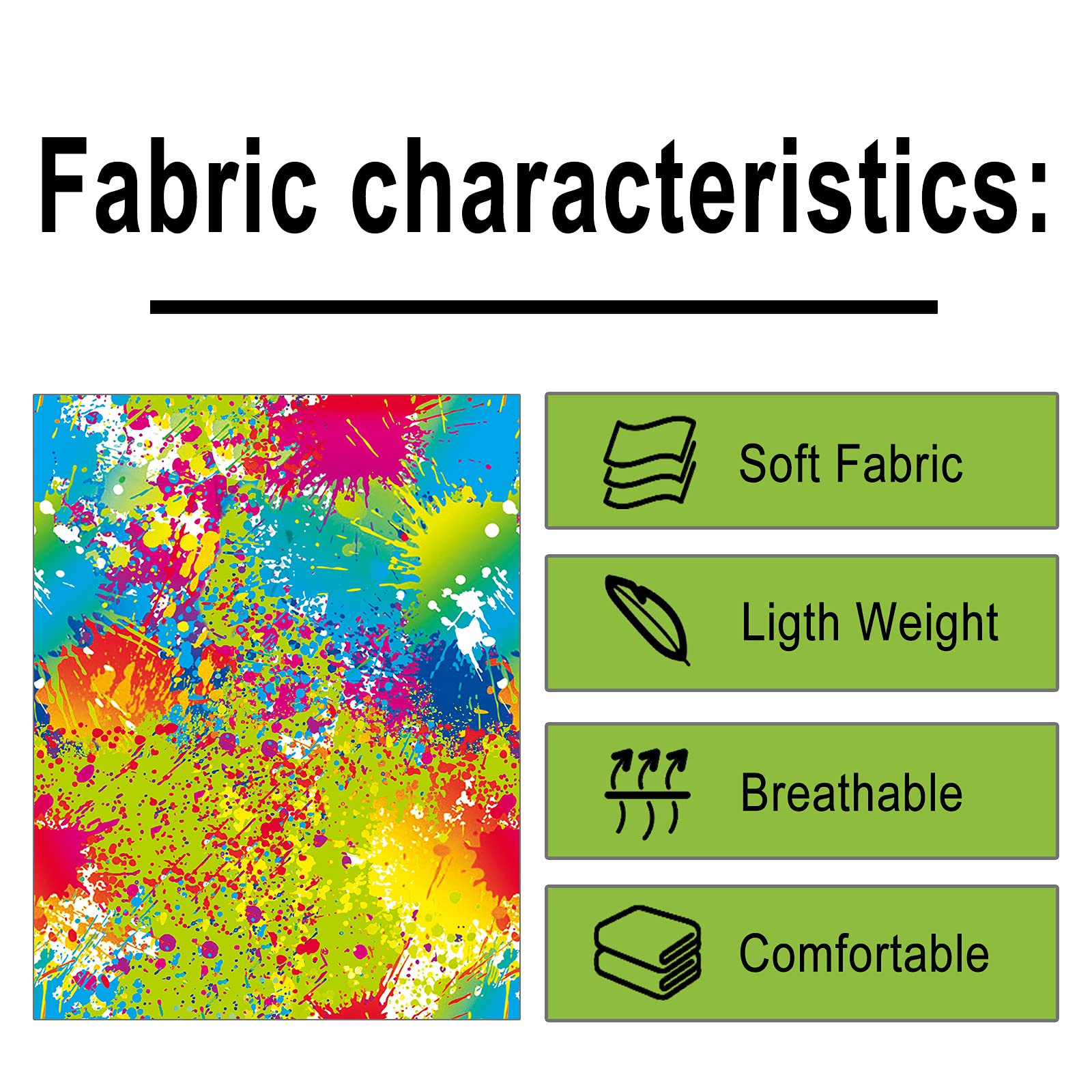 Salon Cape for Women, Hair Cutting Cape with Snap Closure, Professional Large Barber Stylist Hairdresser Cape, Waterproof & Light Weight & Machine Washable- 63”× 56” (Colorful)