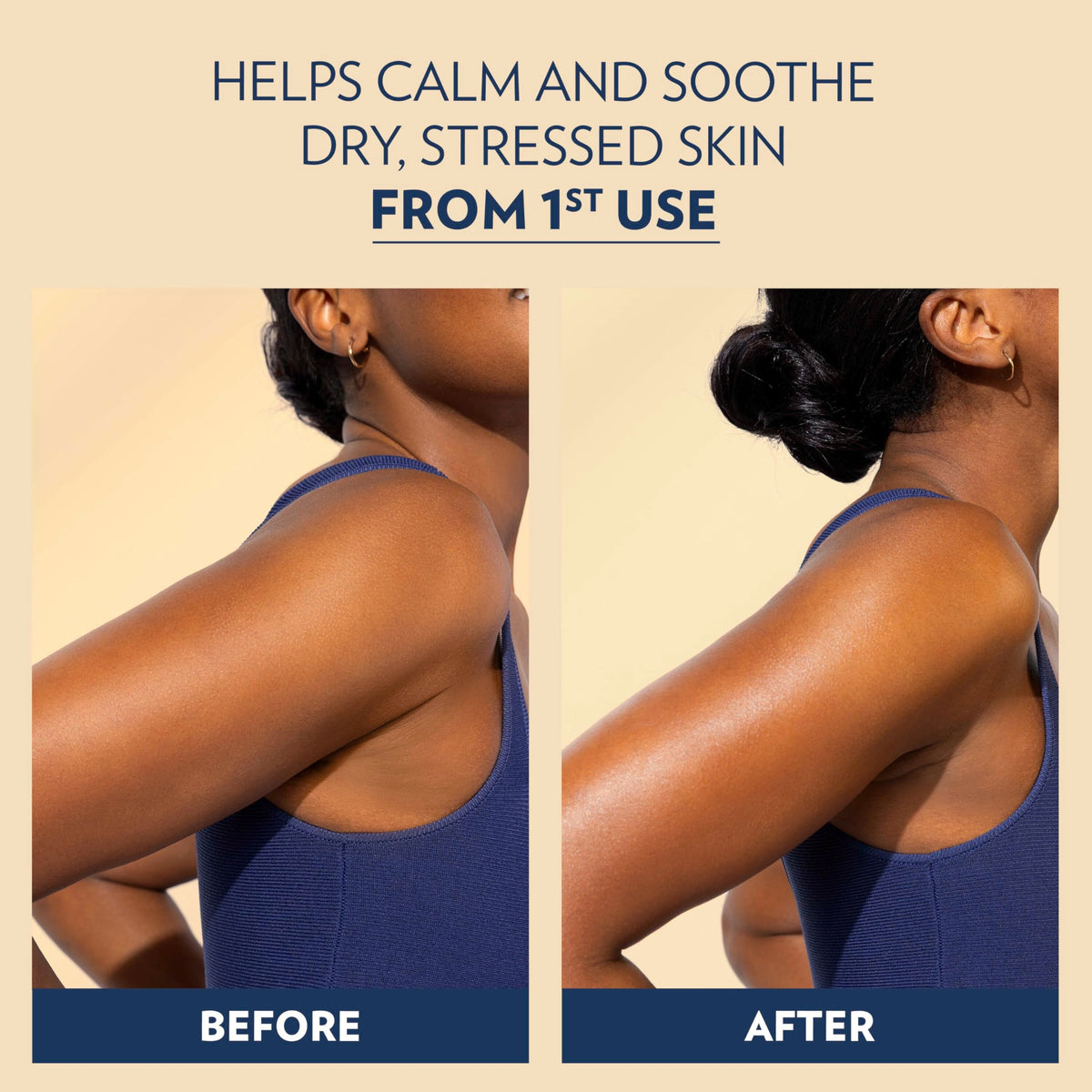Vaseline Intensive Care Calm Healing Body Lotion 3 count for Dry Skin Made with Ultra-Hydrating Lipids and Lavender Extract to Heal and Restore Dry Skin 20.3 oz