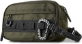 Fitdom Tactical Toiletry Bag Dopp Kit Case For Men. Perfect For Travel & Storage. Fits Large & Small Cosmetic Makeup, Clipper, Toothbrush, Shower, Shaving & Grooming Care. Best Overnight Organizer
