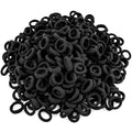 400 PCS Baby Hair Ties – No Damage Elastic Ponytail Holders, Soft Seamless Multicolor Hair Bands for Toddlers and Girls, Baby Hair Accessories (Black)