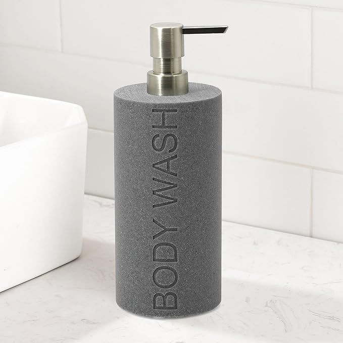 Indecor Home Shampoo, Conditioner, or Body Wash Dispensers for Bathroom