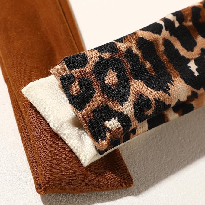 5PCS Animal Print Pattern Headband, Fashion Hair Accessories, Hair Band for Women, Stylish Hair Accessory