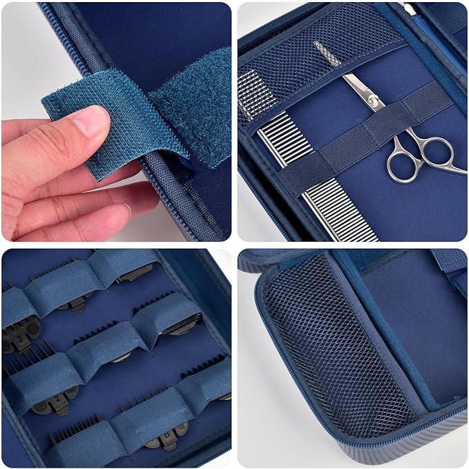 Boobowl Barber Accessories Bag for Clippers and Supplies, Hair Clipper Box