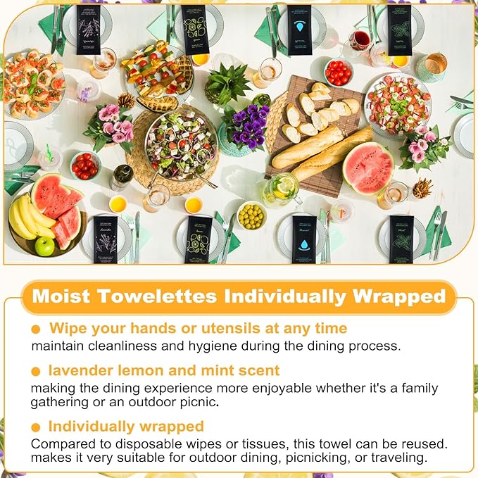 200 Moist Cotton Towel Bulk Moist Towelettes Individually Wrapped
