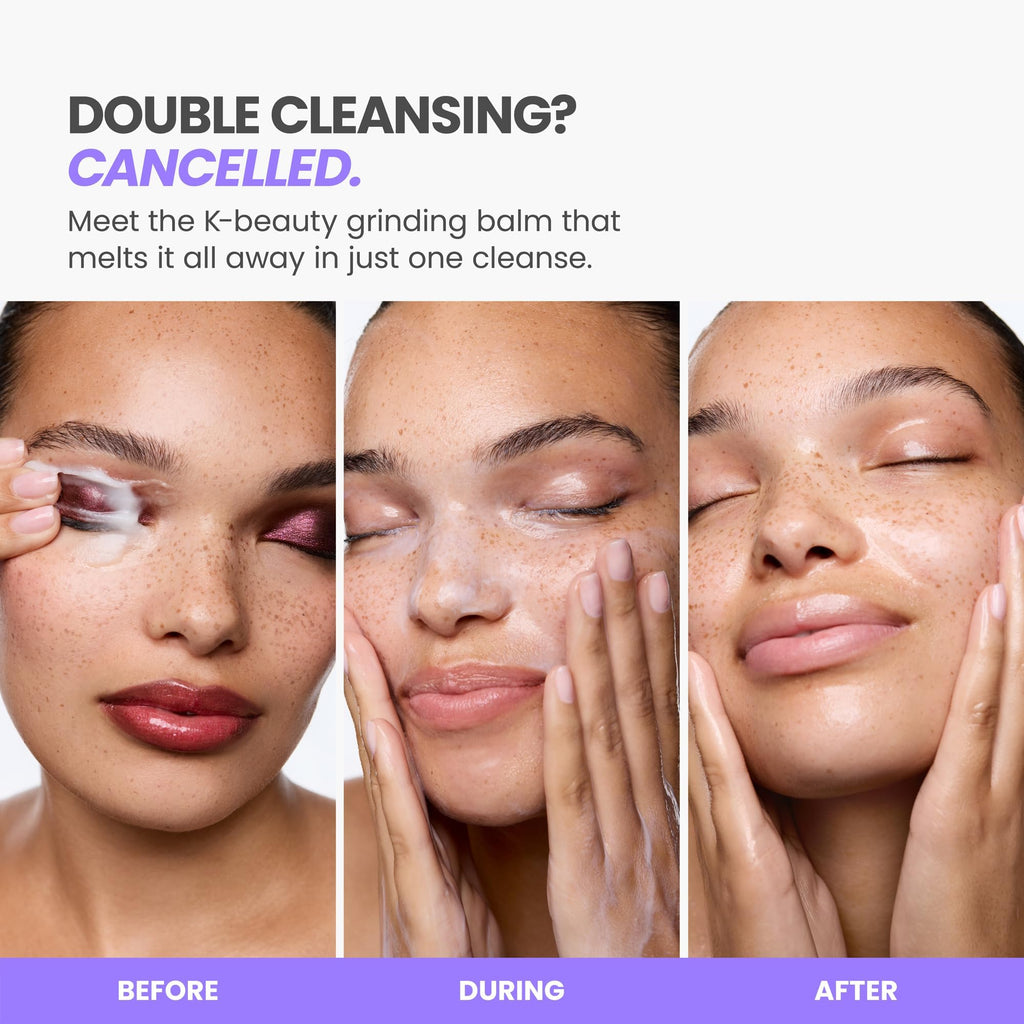 Wonderskin Cleansing Balm Melt It All Gentle Makeup Remover & Face Cleanser