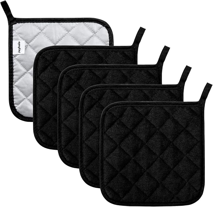 Joyhalo 5 Pack Pot Holders for Kitchen Clearance