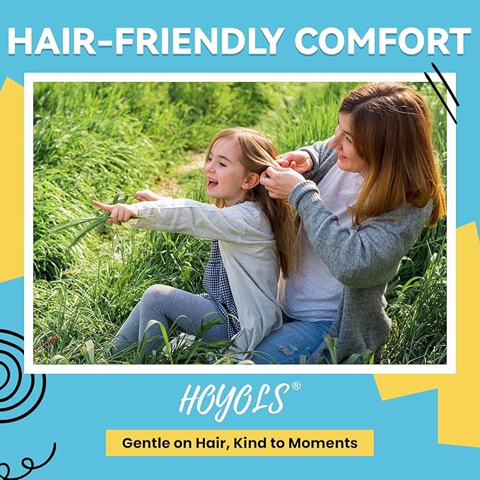 HOYOLS Black Elastic Hair Ties Rubber Bands Mini Polyband Soft Ponytail Holder for Teens Girls TPU Pack 1500