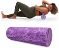 Gaiam Restore Foam Roller, Muscle Recovery, 18", High Density (Purple)