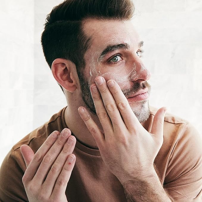 Brickell Men's Daily Essential Face Moisturizer for Men, Fast-Absorbing Face Lotion with Niacinamide, Green Tea, and Hyaluronic Acid, 2 Ounce, Unscented