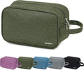 Narwey Travel Toiletry Bag for Women Traveling Dopp Kit Men Travel Bag for Toiletries Cosmetic Bag Makeup Bag Medicine Bag for Traveling (Army Green)