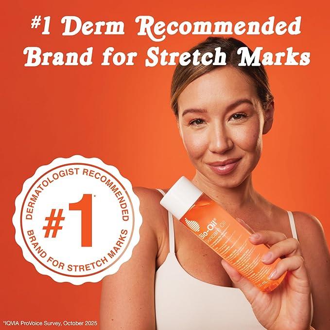 Bio-Oil Bundle, Body Oil Serum 2 Oz & Dry Skin Gel 1.7 Oz, Travel Size