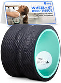 Chirp Wheel+ Foam Roller, Back & Neck Pain Relief, Mint 6-Inch