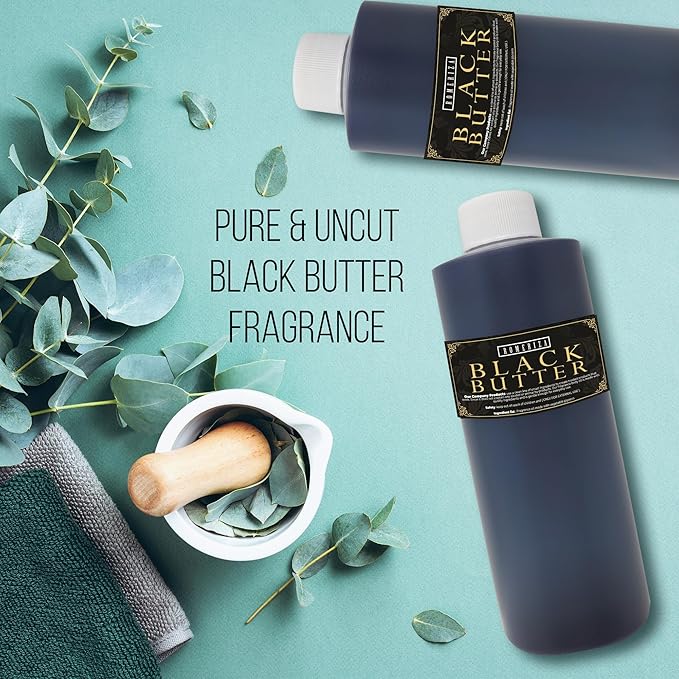 Perfume Black Butter Body Oil Scented Fragrance - Black Butter Oil Fragrance for Men - Body Long Lasting Perfume Oil - Uncut Scented Body Oil - 10 ml Roll On Glass Bottle