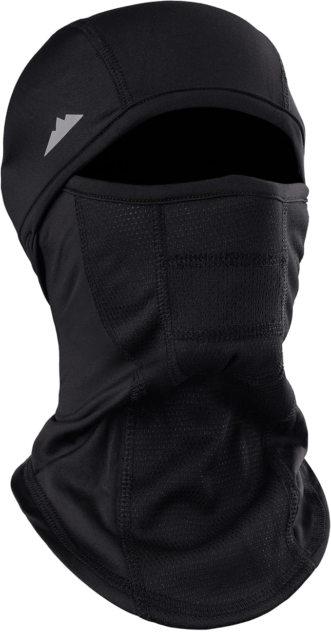 Tough Headwear Balaclava Ski Mask for Men and Women - Winter Shiesty Mask Cover - Cold Weather Full Face Masks - Snow Gear for Skiing, Snowboarding, Running & Motorcycle - Black