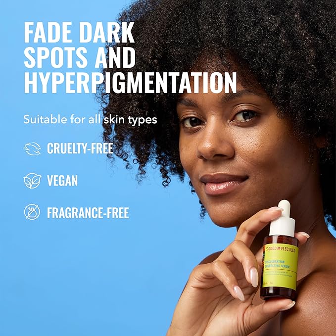Good Molecules Discoloration Correcting Serum Pack 3 – 30 ml Each | Tranexamic Acid & Niacinamide Serum for Dark Spots and Discoloration, Skin Care for Face
