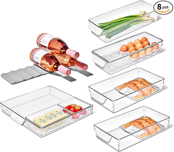 OXO Good Grips Fridge Organization Set 8 Count(Pack of 1)