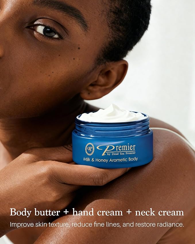 Premier Dead Sea Anti-Aging Body Cream - Milk & Honey 5.95 Fl Oz