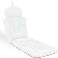 59'' Full Body Bath Pillow for Bathtub 6D Air Mesh 144 Suction Cups