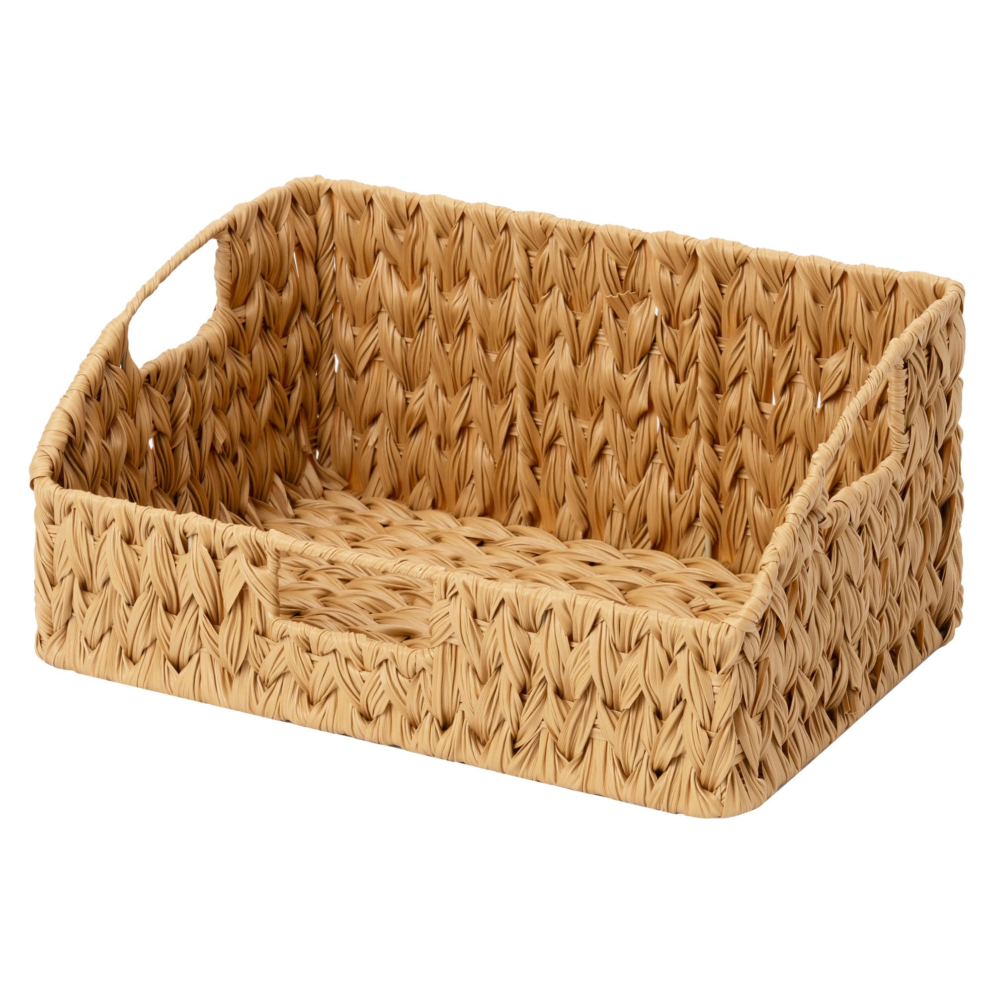 GRANNY SAYS Wicker Storage Basket for Shelves, Large Wicker Basket