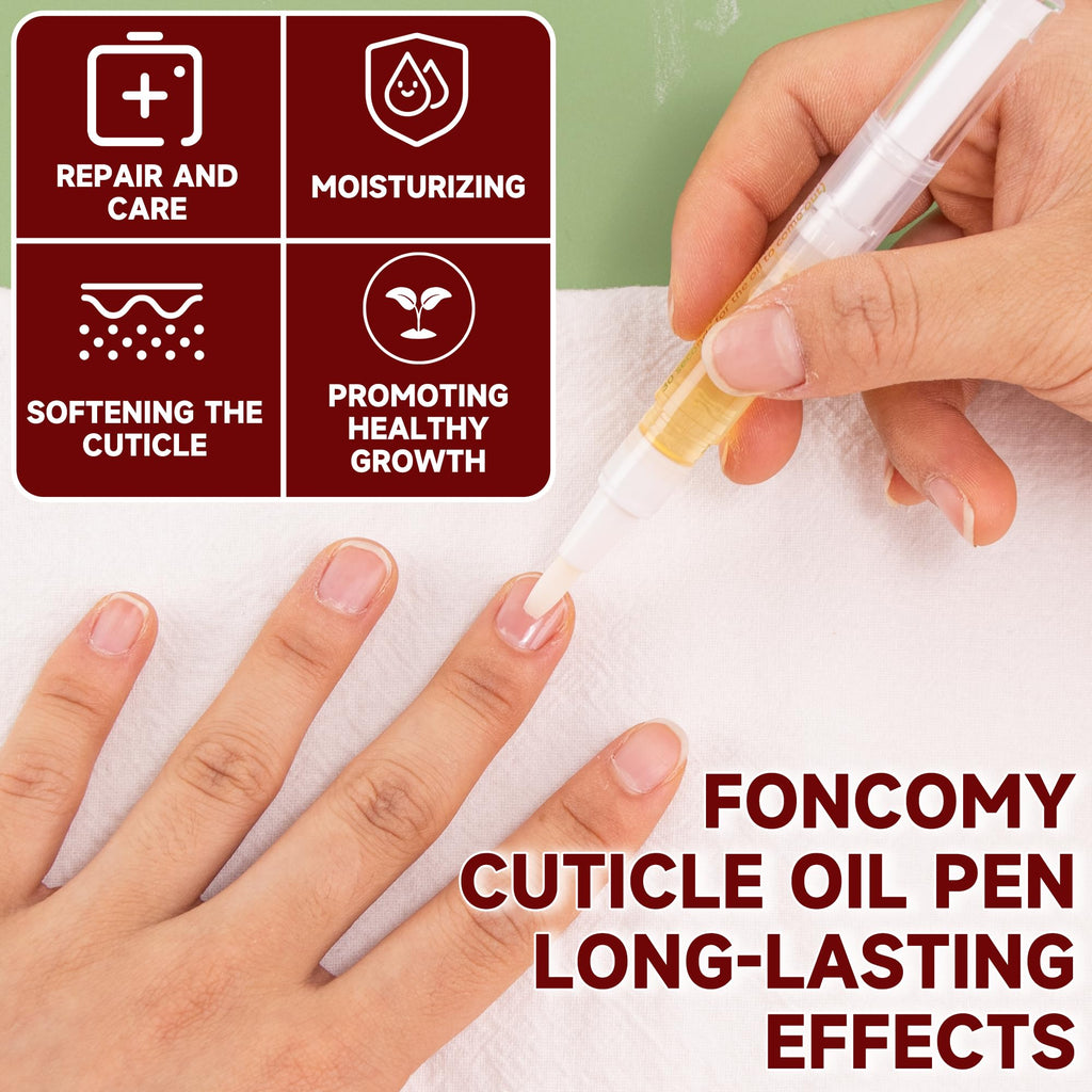 3PCS Cuticle Oil for Nails,Cuticle Oil Pen for Nail Care, Nail Cuticle Oil with Nail File,Cuticle Softener for Damaged Nails,Cuticle Kit for Natural Nails,Nail Oil Pen for after Manicure(Mixed Scents)