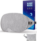 Mavogel Cotton Sleep Eye Mask, Light Blocking with Adjustable Nose Bridge