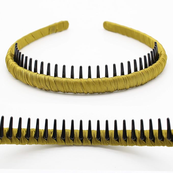 JOBAND 4 color Fashion hair bands headbands for women/Girls teeth comb Hair Accessories Non-slip Hair Hoop Resin Hairband Comfy headwear