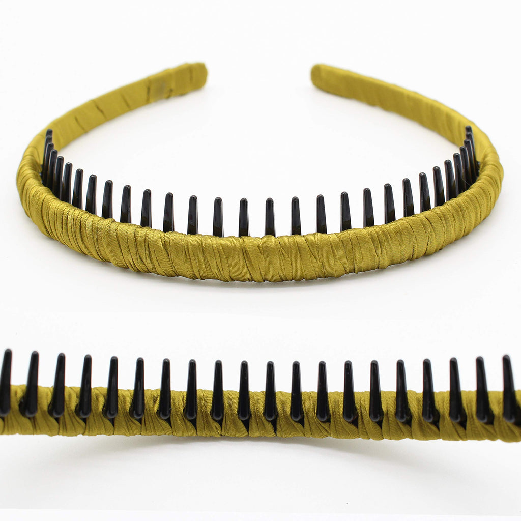 JOBAND 4 color Fashion hair bands headbands for women/Girls teeth comb Hair Accessories Non-slip Hair Hoop Resin Hairband Comfy headwear