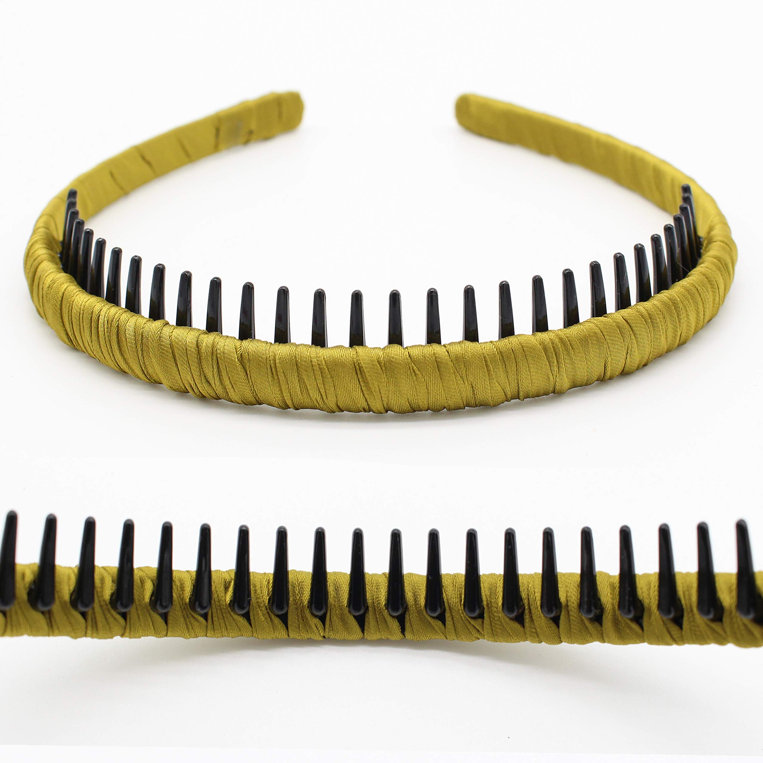 JOBAND 4 color Fashion hair bands headbands for women/Girls teeth comb Hair Accessories Non-slip Hair Hoop Resin Hairband Comfy headwear