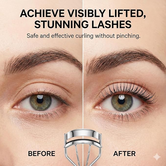 30Pack Suitable for Tweezerman Eyelash Curler Refills,Ultra Soft Silicone Rubber Fit for Tweezerman Eyelash Curler Refill Pads.