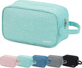 Narwey Travel Toiletry Bag for Women Traveling Dopp Kit Makeup bag Organizer for Toiletries Accessories Cosmetics (Mint Green)