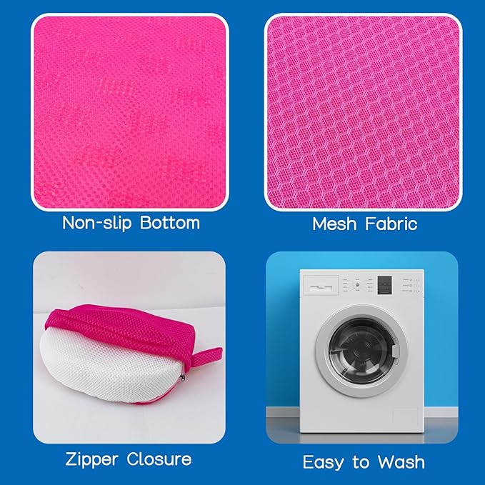 AEROiVi Hot Tub Booster Seat for Adults 5in Thick Weighted Quick Sink Pink