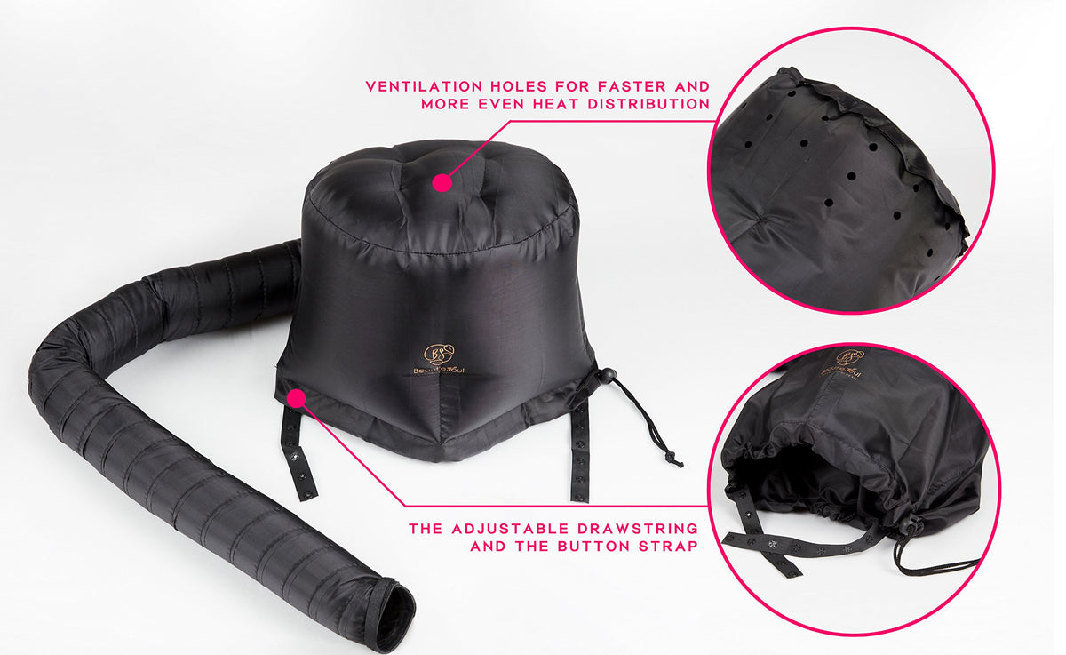 Beauté Seoul Soft Bonnet Hair Dryer Attachment