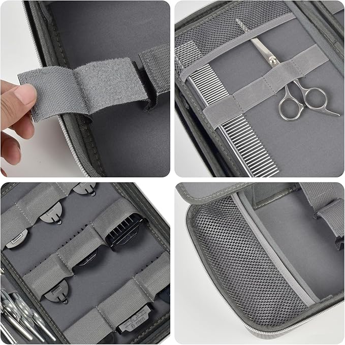 Boobowl Barber Accessories Bag for Clippers and Supplies, Hair Clipper Box