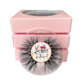 Mink lashes Mikiwi 3 Pairs Eyelashes D327-3, 22MM Mink Eyelashes, Fluffy Mink Lashes, Thick HandMade Full Strip Lashes, Cruelty Free Luxury Makeup Dramatic Lashes