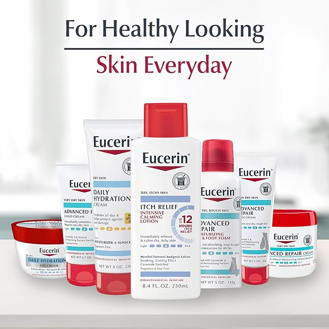 Eucerin Skin Calming Body Lotion with Natural Oatmeal, 16.9 FL OZ