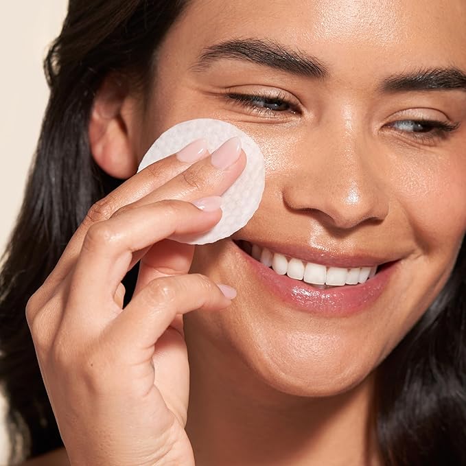 Barefaced Toning and Exfoliating Pads | Glycolic and Salicylic Acid Face Wipes for Blemishes, Dark Spots, and Uneven Texture | Daily Resurfacing Peels for Clear, Glowing Skin (60 Pads)