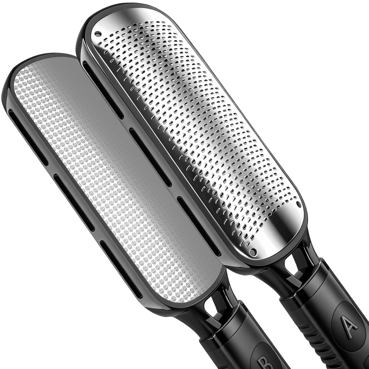 Antonki 2-in-1 Foot File Scrubber Feet Rasp for Dead Skin, Callus, Corn