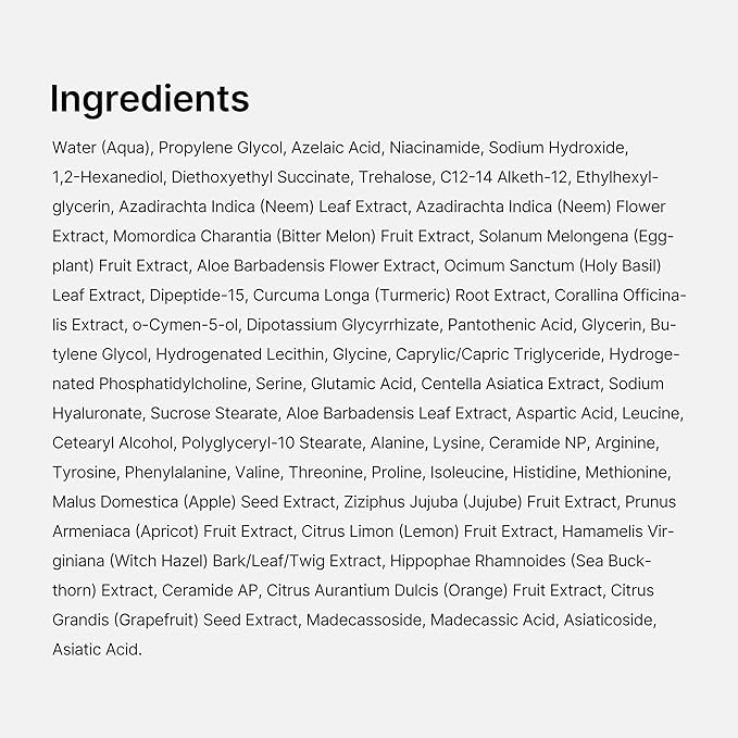 medicube Azelaic Acid Niacinamide Clarifying Toner