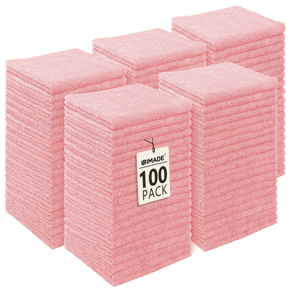 UNIMADE Washcloths 20 Pack Face Towels (12" x 12"), Highly Soft Wash Cloths