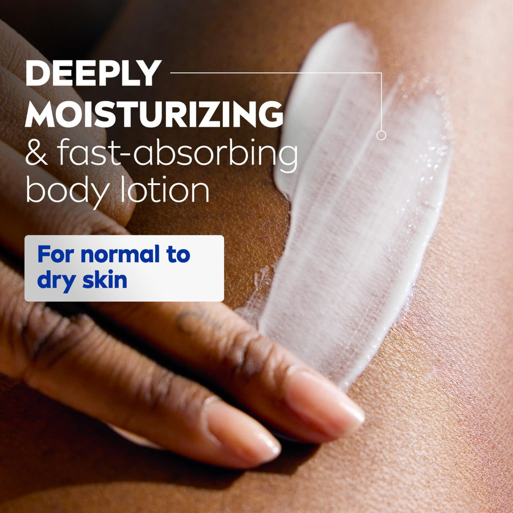 NIVEA Sheer Hydration Skin Firming Body Lotion (16.9 FL OZ) Skin Firming and Toning Body Gel Cream with Hyaluronic Acid (6.7 OZ), Skincare Enriched with Q10 and Vitamin C Multipack of 2