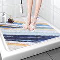 Shower Mat Non Slip: 32x32 Inch Soft and Comfortable Square Shower Mat, PVC Loofah Massage Showe Mats for Inside Shower, Anti Slip Mat for Shower, Tub, Floor, Bathroom, Kitchen, Hotel, Quick Drying