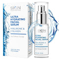Skin Aesthetics Hyaluronic Acid Serum for Face - Dermatologist Tested - with Collagen for Anti-Aging, Ultra Hydrating, Fine Lines, Wrinkles & Acne Scar Treatment - Clean Beauty, Korean Skincare