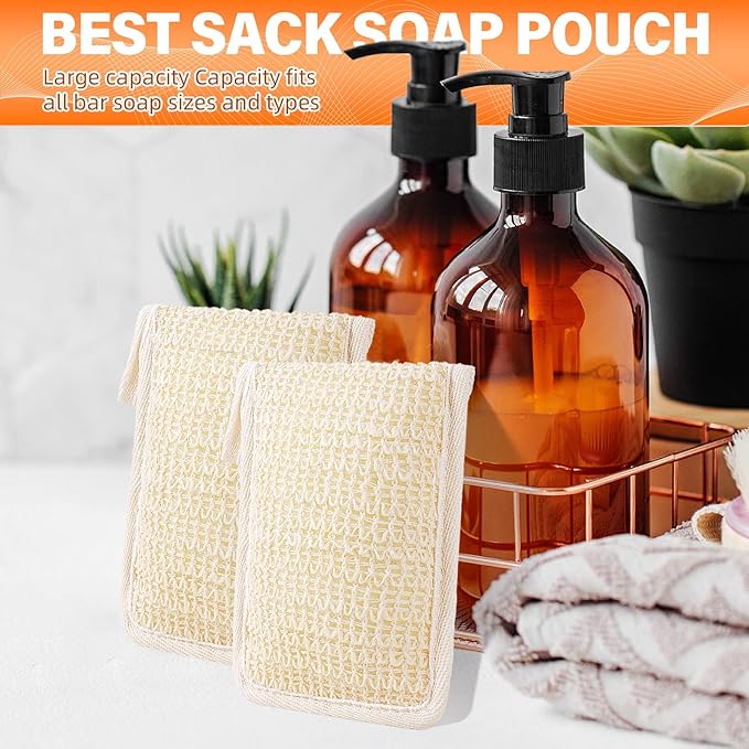 African Net Sponge 12-Pack, Exfoliating Bath Sponge for Body Care, Ideal for Home Spa & Birthday Gifts for Women, Men, Daughter, Son, Mother, Friend