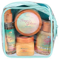 Tree Hut Mini Tropic Glow Everything Shower Gift Set, Exfoliating Sugar Scrub, Foaming Gel Wash & Whipped Body Butter, Hydrating Self-Care Kit for Soft, Glowing Skin