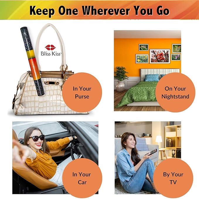 Bliss Kiss Simply Pure Cuticle Oil Pen, Bali Mango Fragrance | Jojoba Nail Growth Oil for Softer Cuticles & Healthier-Looking Nails | Nail Oil Pen for Women | TSA Friendly | Made in USA | 1-Pen 2ml