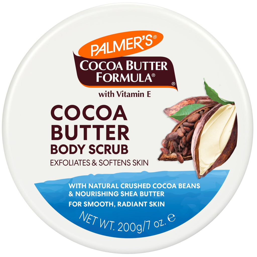 Palmer's Exfoliating Body Scrub, Cocoa Butter Formula, Softens Skin (7 Oz)