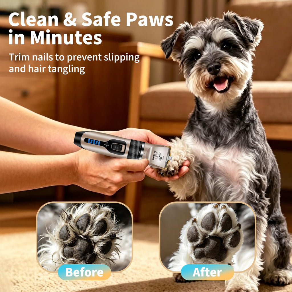 Gooad Dog Clippers for Grooming,Dog Grooming Kit for Heavy Thick Hair&Coats